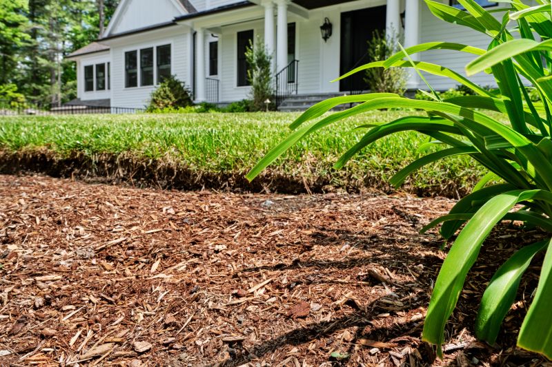 Brown Mulch Installation in Ventura County, CA