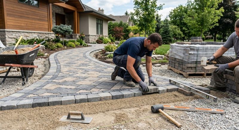 Custom Pavers Installation in Warwick, RI