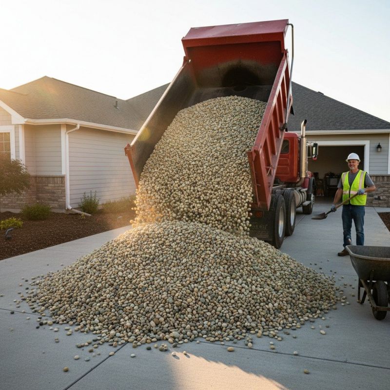 Decorative Gravel Delivery in Calvert County, MD