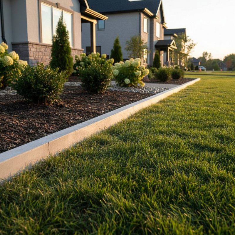 Flowerbed Curbing Installation in Ventura County, CA