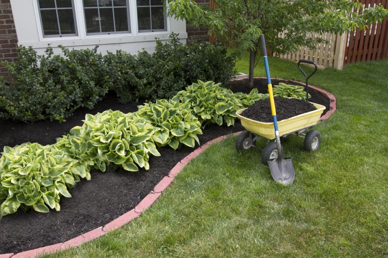 Garden Mulch Installation in Aiken, SC