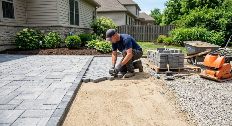 Garden Pavers Installation in Nashua, NH