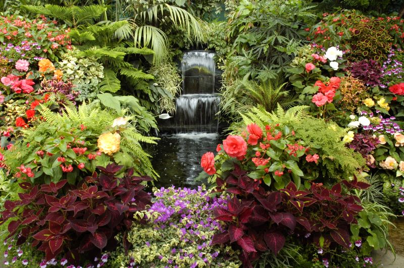 Garden Waterfall Installation in Ventura County, CA