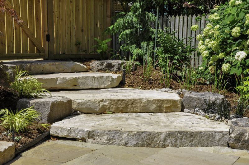 Limestone Patio Installation in Burlington, VT
