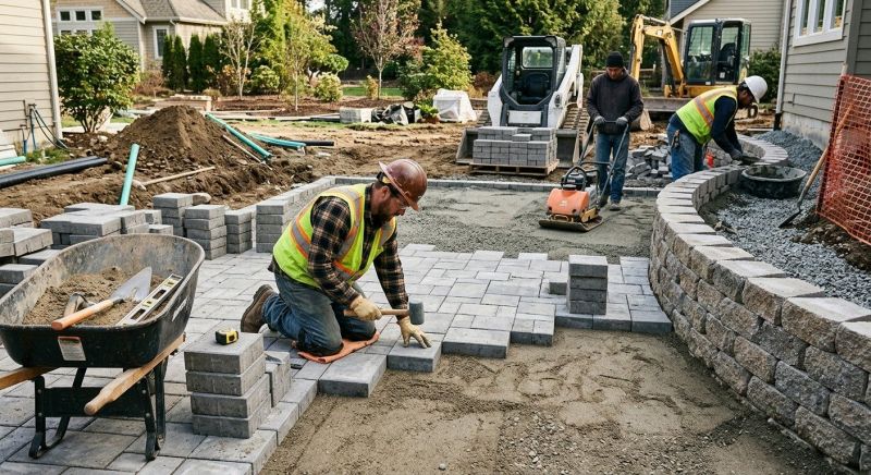 Pavers Construction in Worcester, MA