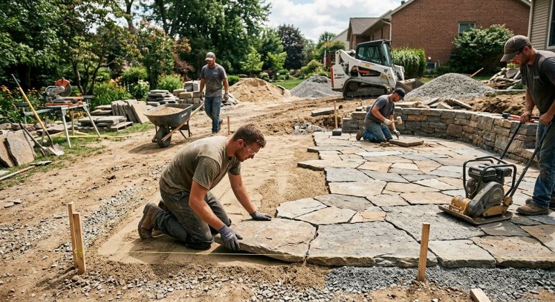 Pavers Hardscaping in Stamford, CT