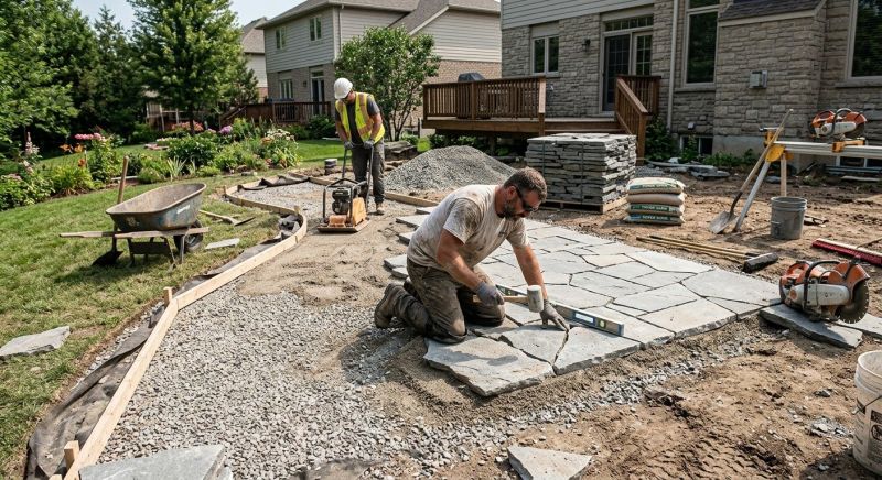 Pavers Hardscaping in Burlington, VT