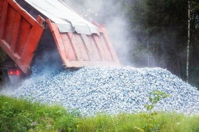 Pea Gravel Delivery in Calvert County, MD