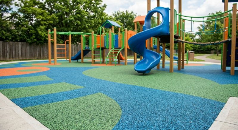 Playground Mulch Installation in Honolulu, HI