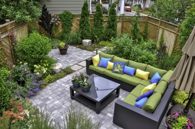 Poolside Hardscaping in Framingham, MA