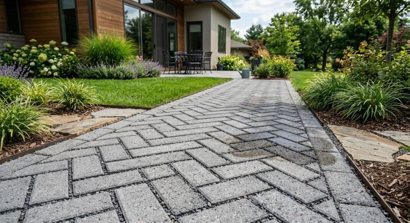 Porous Pavers Installation in Worcester, MA