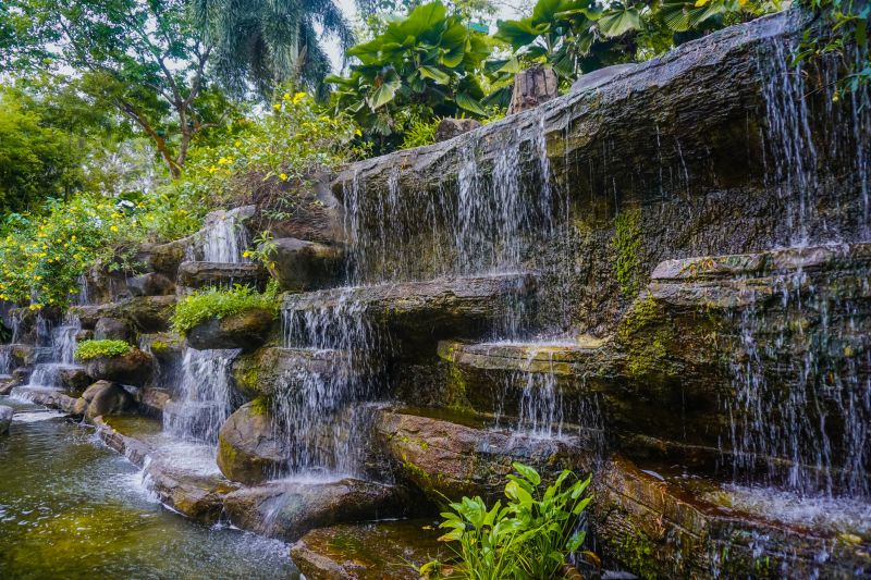 Rock Waterfall Installation in Ventura County, CA