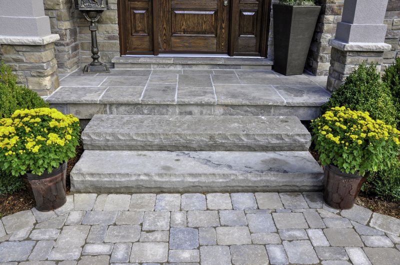 Sandstone Pavers Installation in Burlington, VT