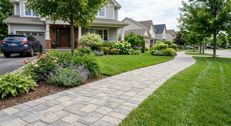 Sidewalk Pavers Installation in Norwalk, CT