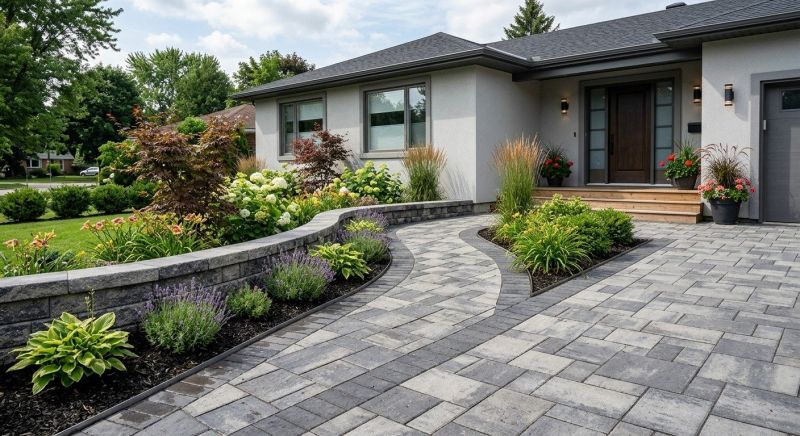 Sidewalk Pavers Installation in Stamford, CT