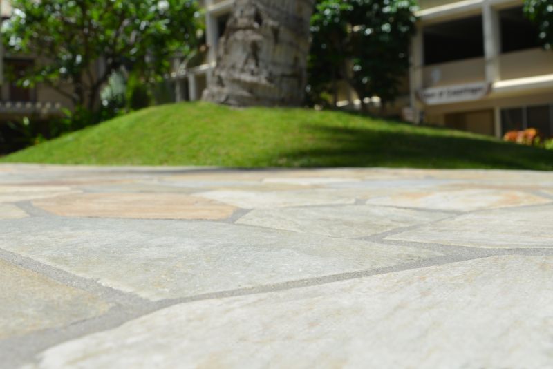 Stone Deck Installation in Nashua, NH