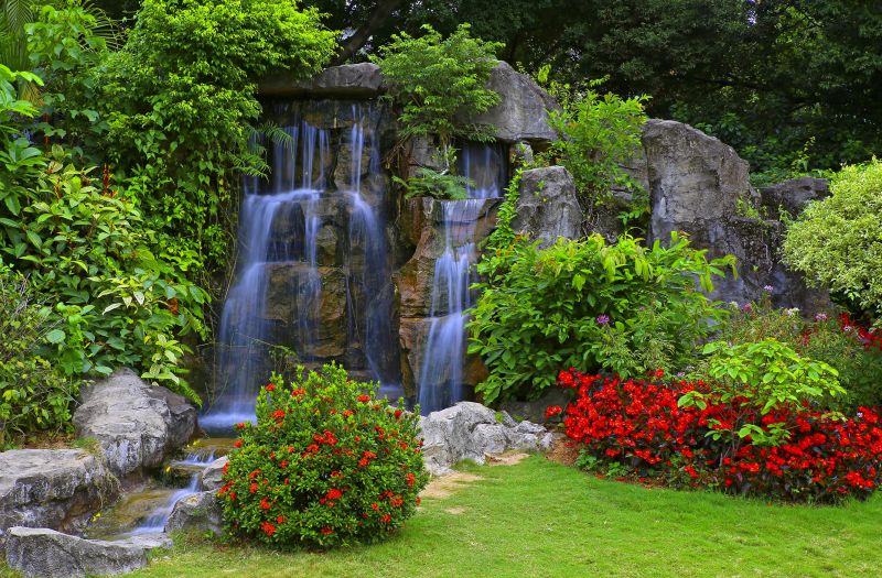 Waterfall Landscaping in Ventura County, CA