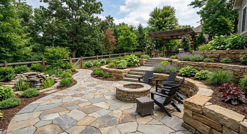 Patio Hardscaping in Framingham, MA