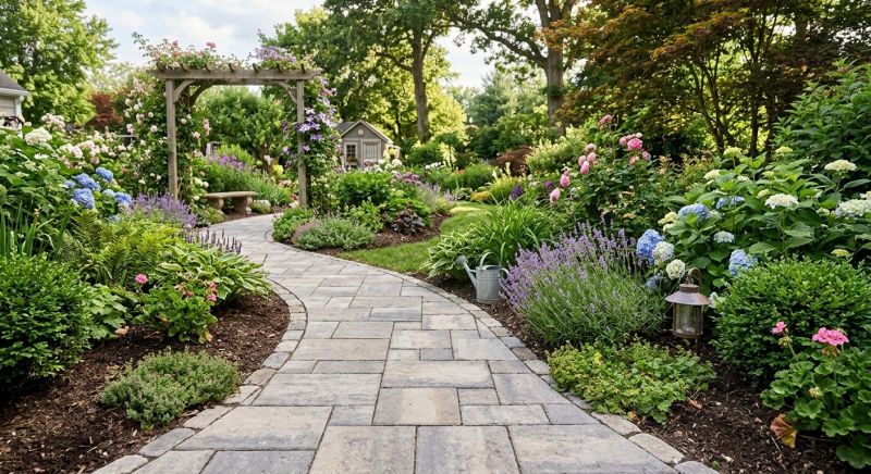 Paver Walkway Installation in Worcester, MA