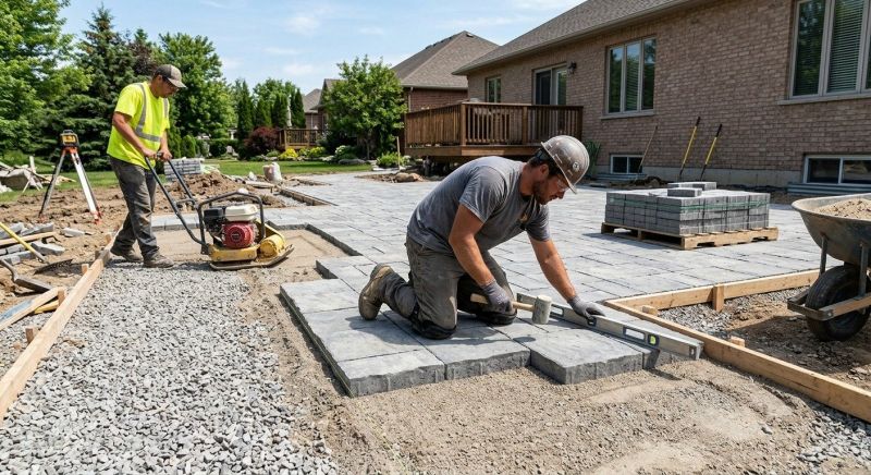 Pavers Construction in Worcester, MA