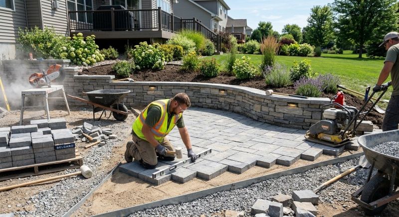 Pavers Landscaping in Danbury, CT