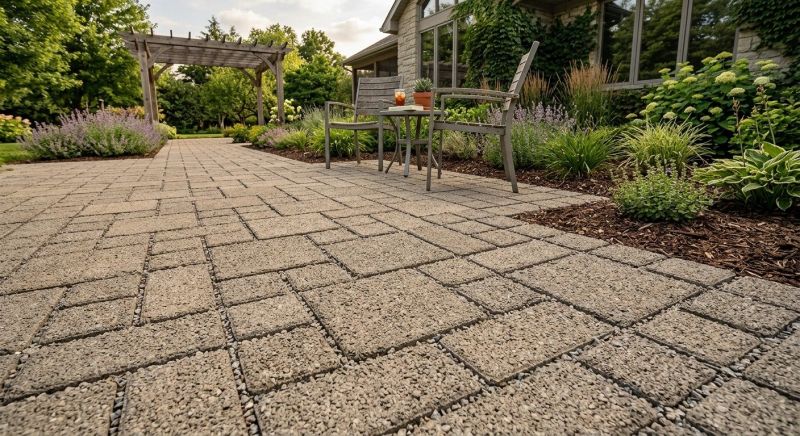 Porous Pavers Installation in Worcester, MA